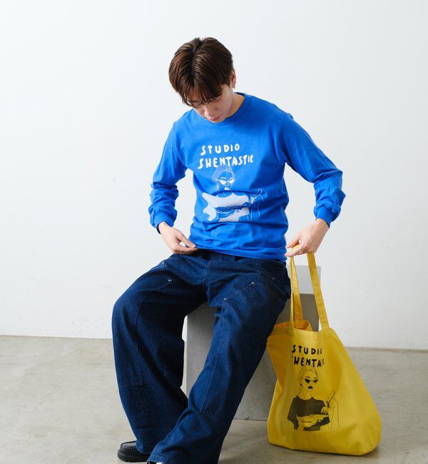  「【WHIMSIC】シェンタスティック スタジオ シルクスクリーンプリントT」|Tシャツ・カットソー|