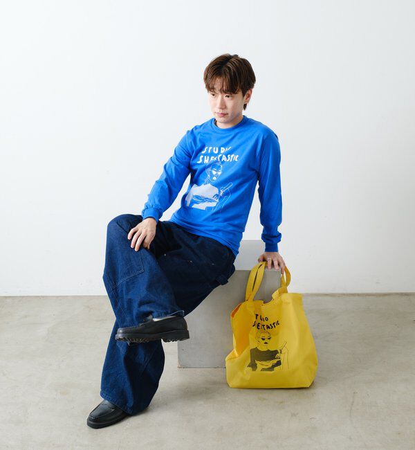  「【WHIMSIC】シェンタスティック スタジオ シルクスクリーンプリントT」|Tシャツ・カットソー|