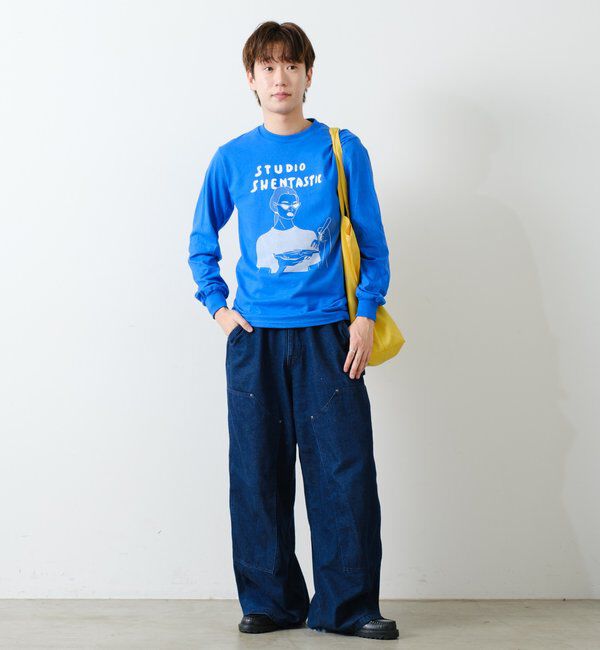  「【WHIMSIC】シェンタスティック スタジオ シルクスクリーンプリントT」|Tシャツ・カットソー|