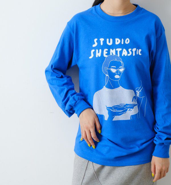  「【WHIMSIC】シェンタスティック スタジオ シルクスクリーンプリントT」|Tシャツ・カットソー|