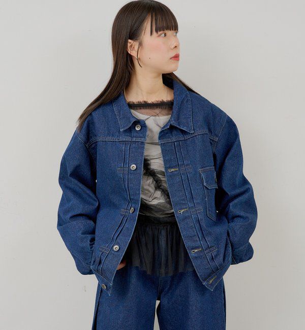  「【WHIMSIC/SETUP対応】TYPE-1 デニムジャケット」|デニムジャケット|