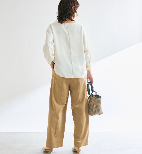  「ドルマンターンバックブラウス」|シャツ・ブラウス|