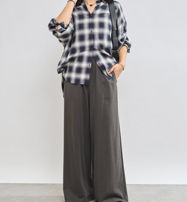  「【MONN.:.(モン)】スウェットワイドパンツ」|その他|