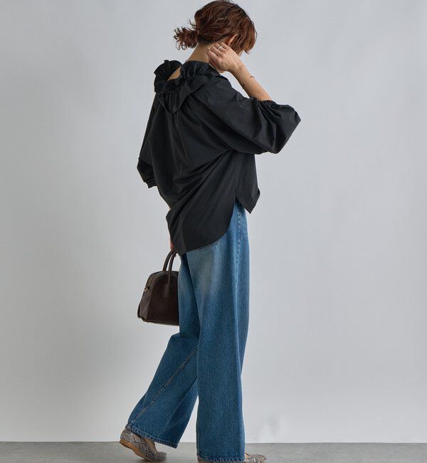  「【リバイバル】ドロストフリルカラーブラウス」|シャツ・ブラウス|