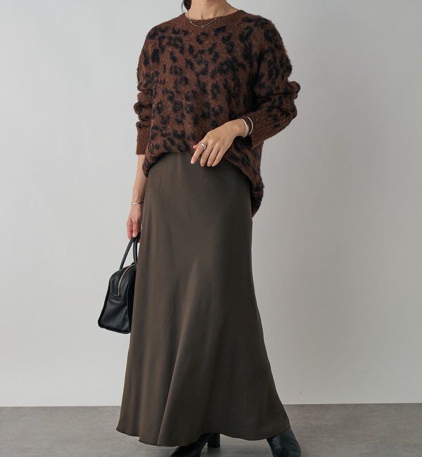  「レオパードシャギーニット」|ニット・セーター|