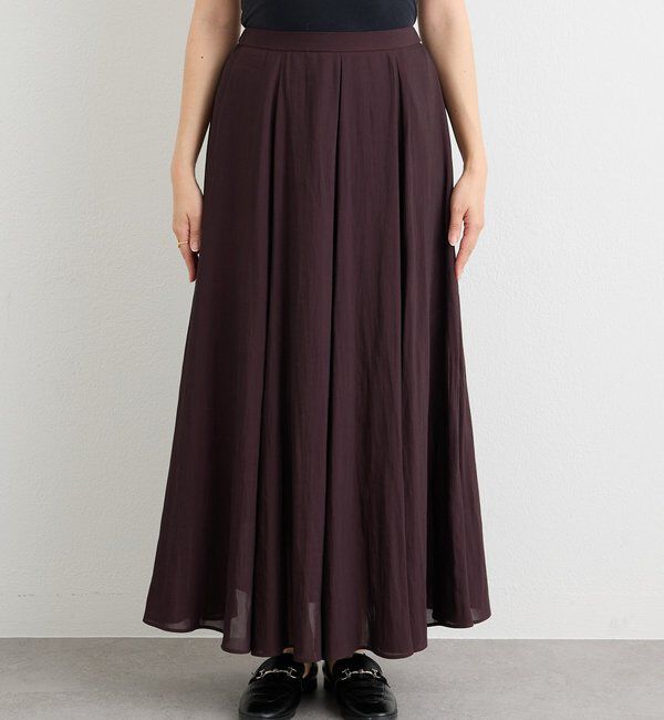  「【軽やか素材】カッセンサーキュラースカート」|スカート|