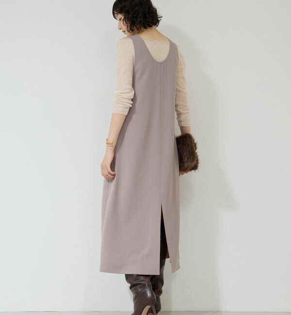 「ディープUネック2WAY ワンピース」|ワンピース|