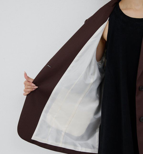  「【HERITANOVUM】【スリーピース対応】ウーステッドウールジャケット」|テーラードジャケット|