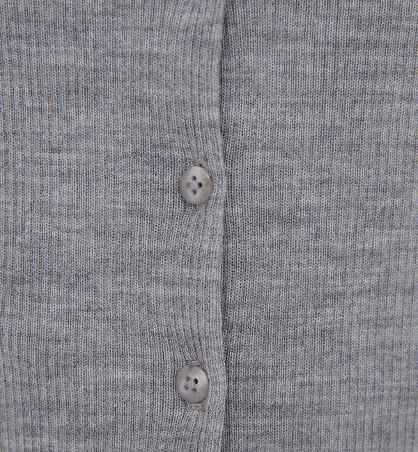  「【比留川游さんコラボ】ハイネックリブカーディガン」|ニット・セーター|