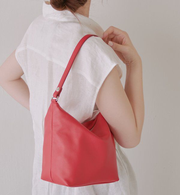  「ソフトレザーシンプルショルダーバッグ 」|ショルダー・メッセンジャー|