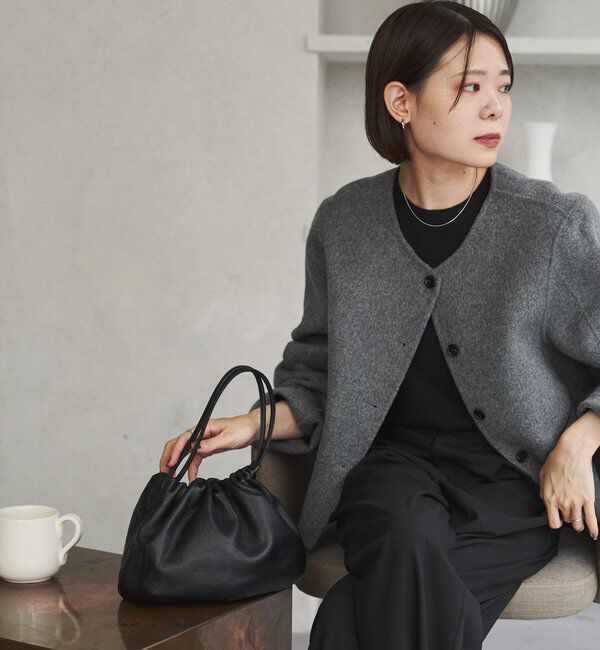  「レザー巾着4WAYショルダーバッグ」|ショルダー・メッセンジャー|