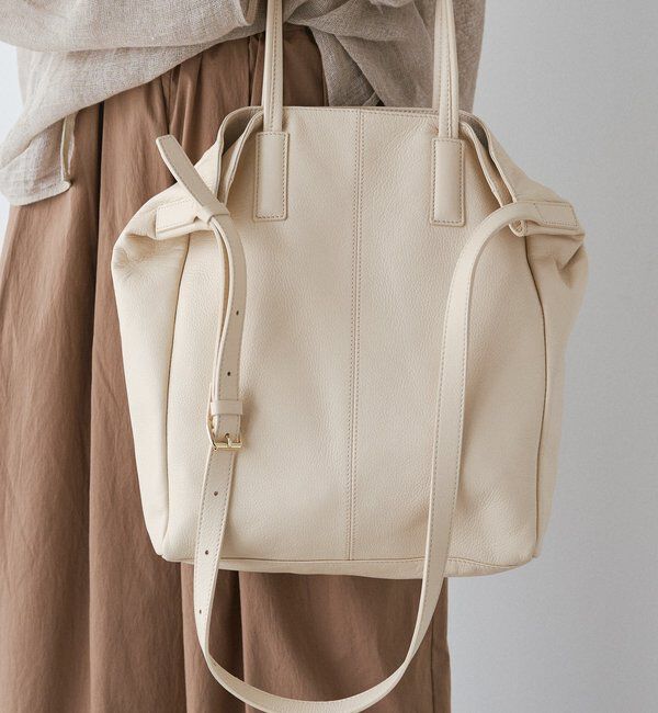  「レザー2WAYトートバッグ」|トートバッグ|