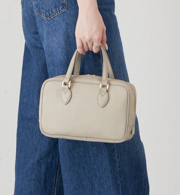  「レザー2WAYミニボストンバッグ」|ボストンバッグ|