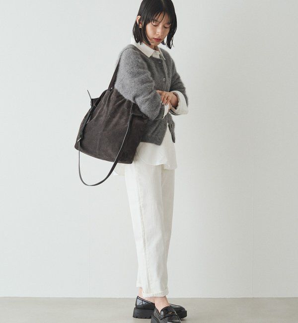  「【再値下げ】スエード2WAYトートバッグ」|トートバッグ|