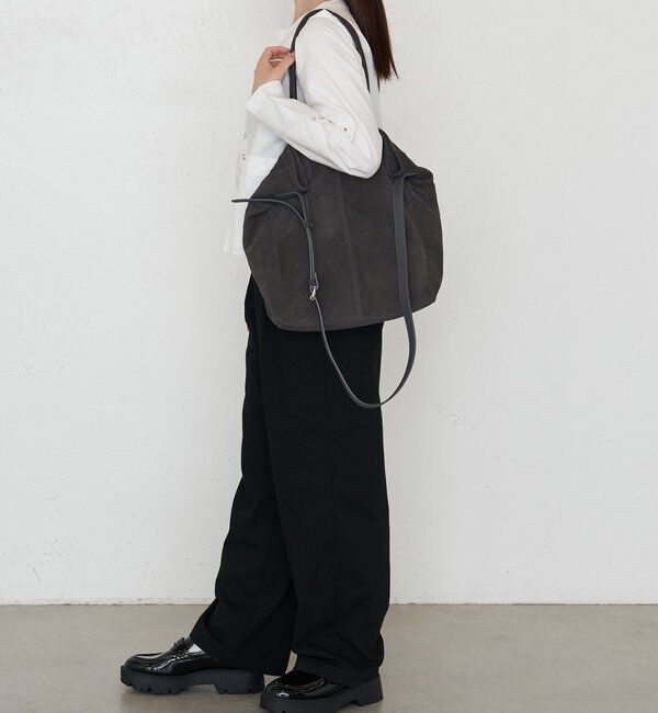  「【再値下げ】スエード2WAYトートバッグ」|トートバッグ|