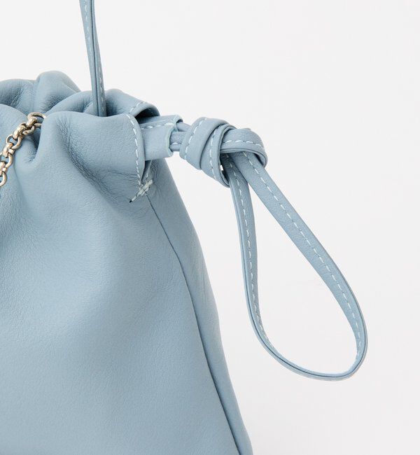  「レザー巾着4WAYミニショルダーバッグ」|ショルダー・メッセンジャー|