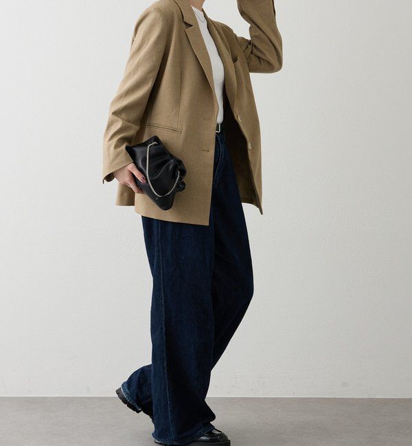  「レザー巾着4WAYミニショルダーバッグ」|ショルダー・メッセンジャー|