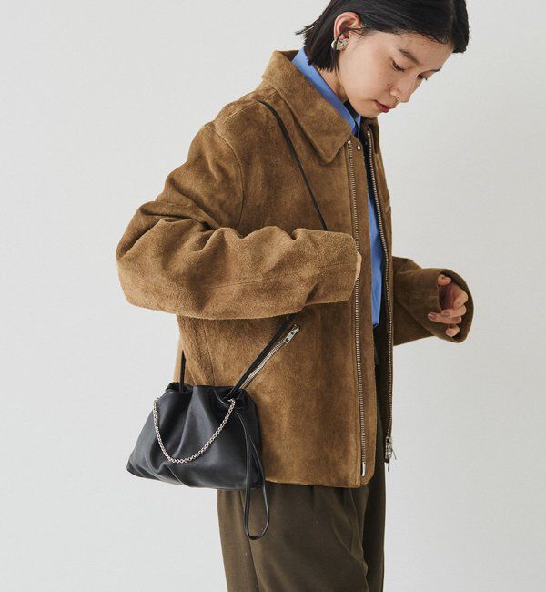  「レザー巾着4WAYミニショルダーバッグ」|ショルダー・メッセンジャー|