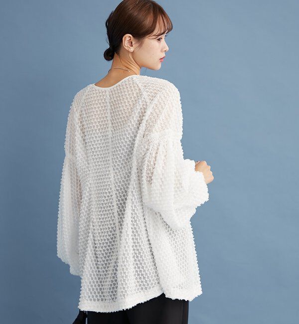  「【@akane__11.1企画】フリンジシェイプチュニック」|シャツ・ブラウス|