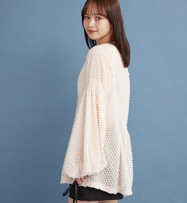  「【@akane__11.1企画】フリンジシェイプチュニック」|シャツ・ブラウス|