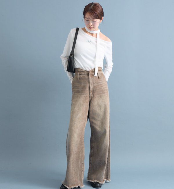  「ワンショルプルオーバー」|Tシャツ・カットソー|