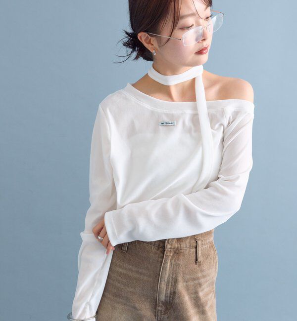  「ワンショルプルオーバー」|Tシャツ・カットソー|