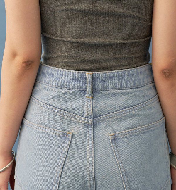  「パネル切替デニム」|デニム|