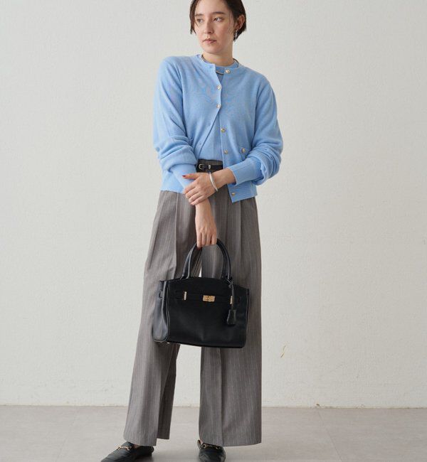  「ウールカシミヤニットカーデ」|ニット・セーター|