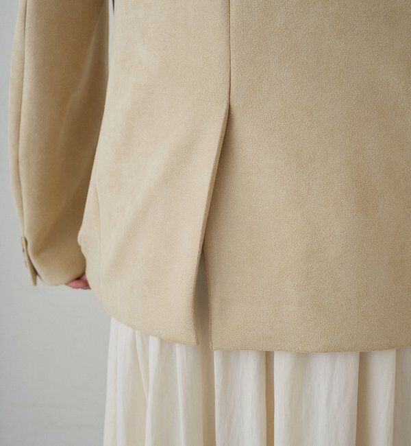  「フェイクスウェードジャケット」|ベスト・ジレ|