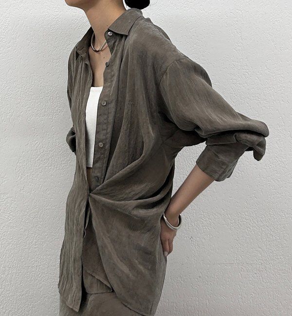  「とろみシャツ」|シャツ・ブラウス|