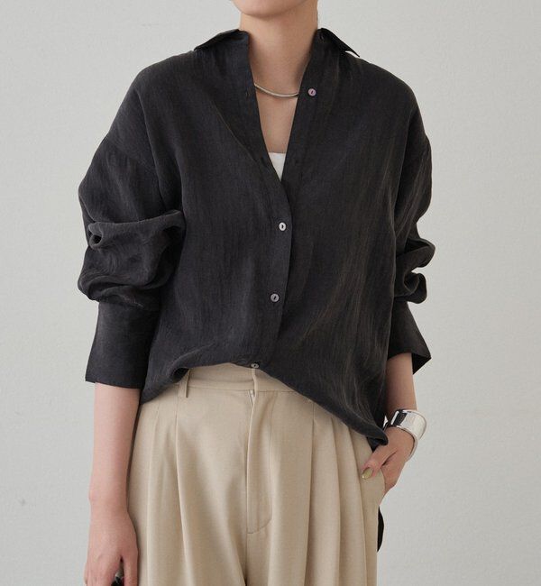  「とろみシャツ」|シャツ・ブラウス|