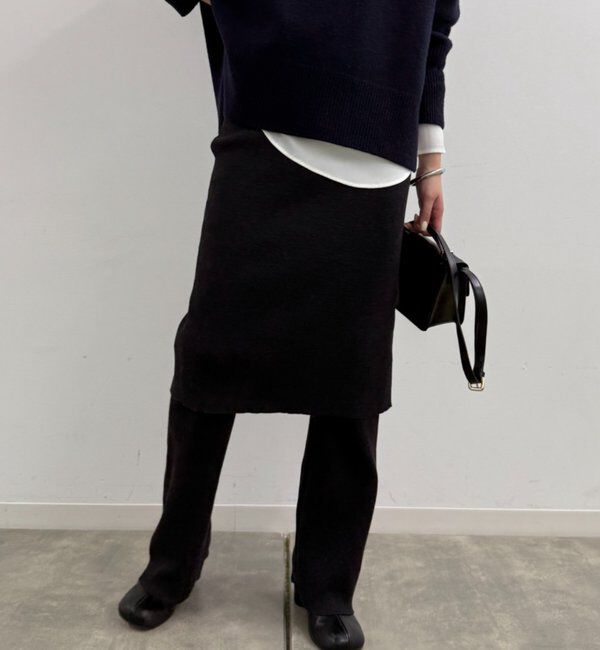  「ニットスカート+パンツセット」|チノ|