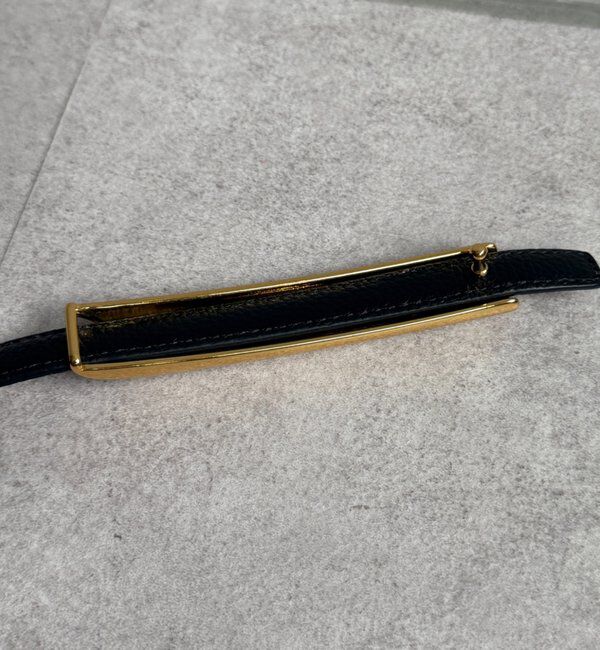  「【ATELIER AMBOISE】 リバーシブルプレートベルト」|ベルト|