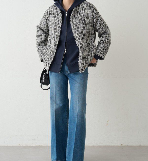  「ファンシーツイードジャケット」|ベスト・ジレ|