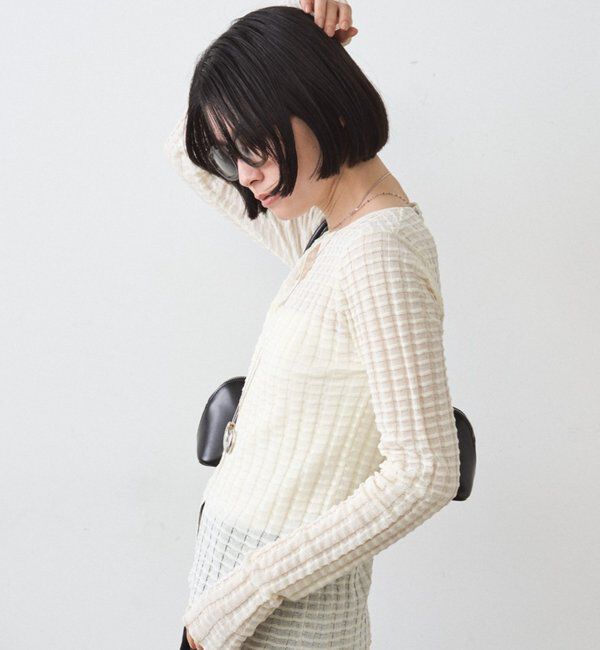  「シアーカーデ」|ニット・セーター|