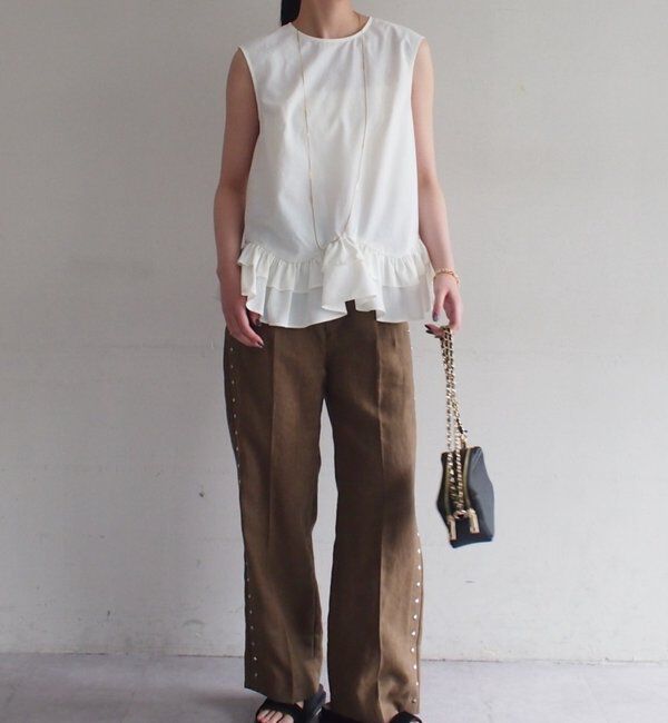  「ランダムフリルブラウス」|シャツ・ブラウス|