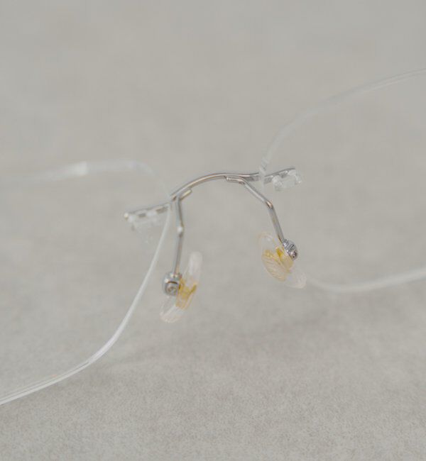  「カスタムパール付フレームレスレンズ」|サングラス|