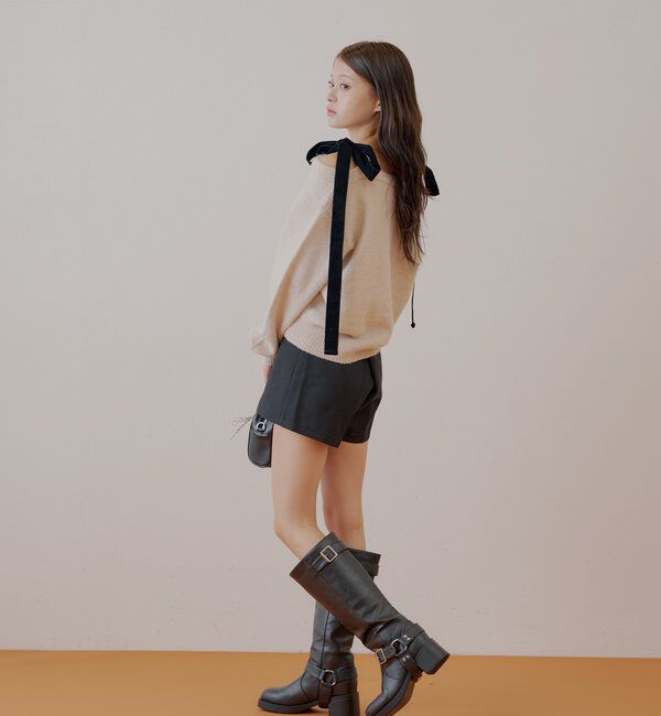  「バックネームショートパンツ」|チノ|