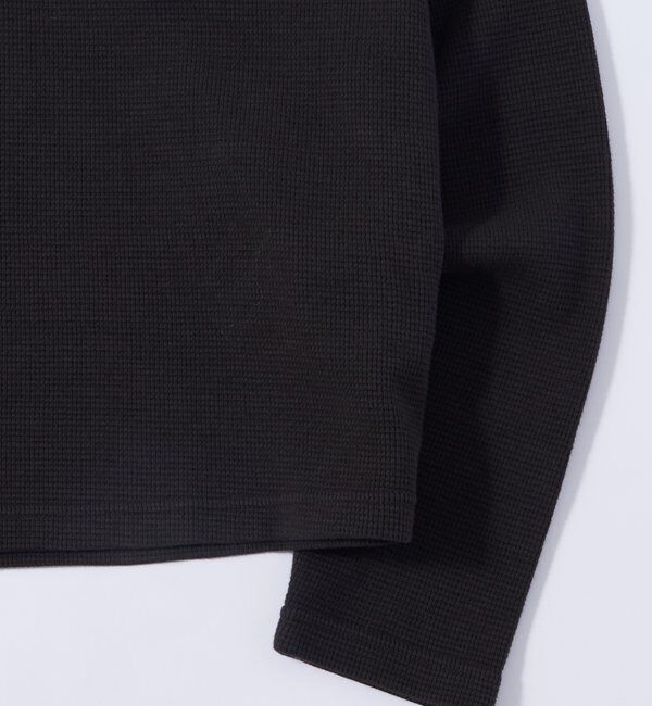  「【Sourcream】ワッフルヘンリーネックトップス」|Tシャツ・カットソー|