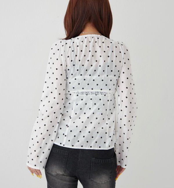  「ギャザーコイルブラウス」|シャツ・ブラウス|