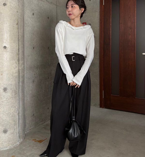  「バルーンネックロンT」|Tシャツ・カットソー|