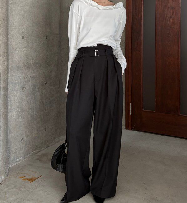  「バルーンネックロンT」|Tシャツ・カットソー|