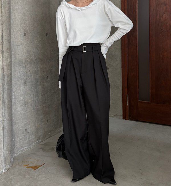  「バルーンネックロンT」|Tシャツ・カットソー|