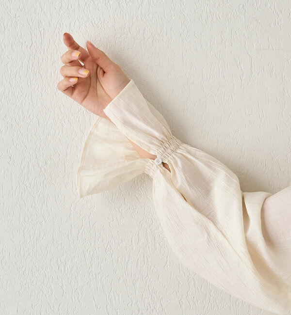  「フリルカラーブラウス」|シャツ・ブラウス|