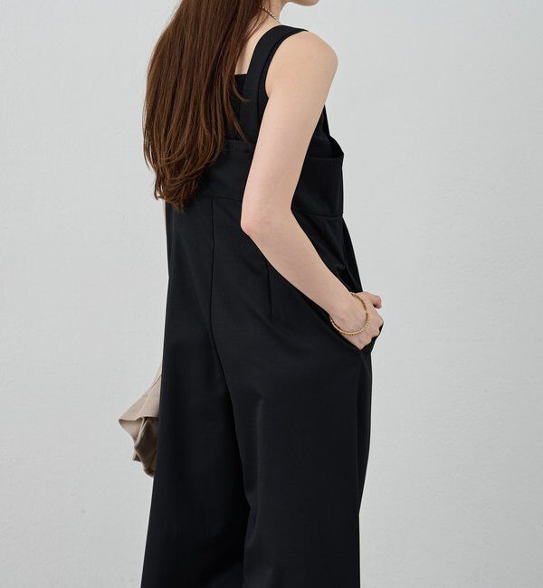  「ハイウエストサロペット」|オールインワン|