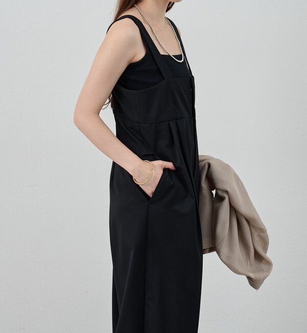  「ハイウエストサロペット」|オールインワン|