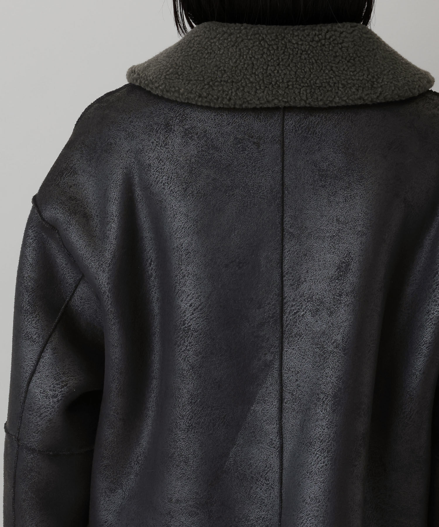 A part by 「リバーシブルボアジャケット」|ブルゾン・スタジャン|