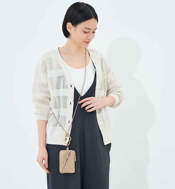 collex「【WEB限定】【BEAURE/ヴュレ】フラグメントケース付きストラップ」|財布|