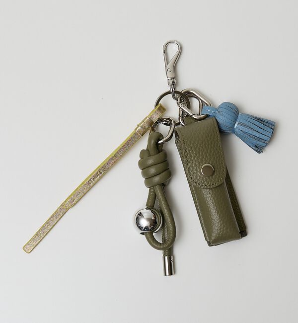 collex「【WEB限定】【Beau're/ヴュレ】リップケース付きレザーチャーム」|チャーム・キーホルダー|