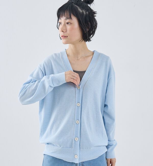 collex「シアーラインカーディガン」|カーディガン|